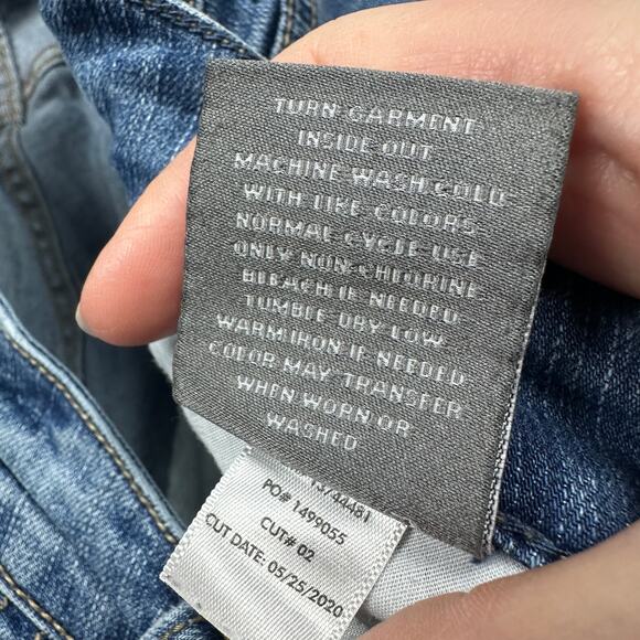 Torrid Mid Rise Skinny Vintage Stretch Distressed Casual Denim Jeans Women's 10R - Picture 13 of 16